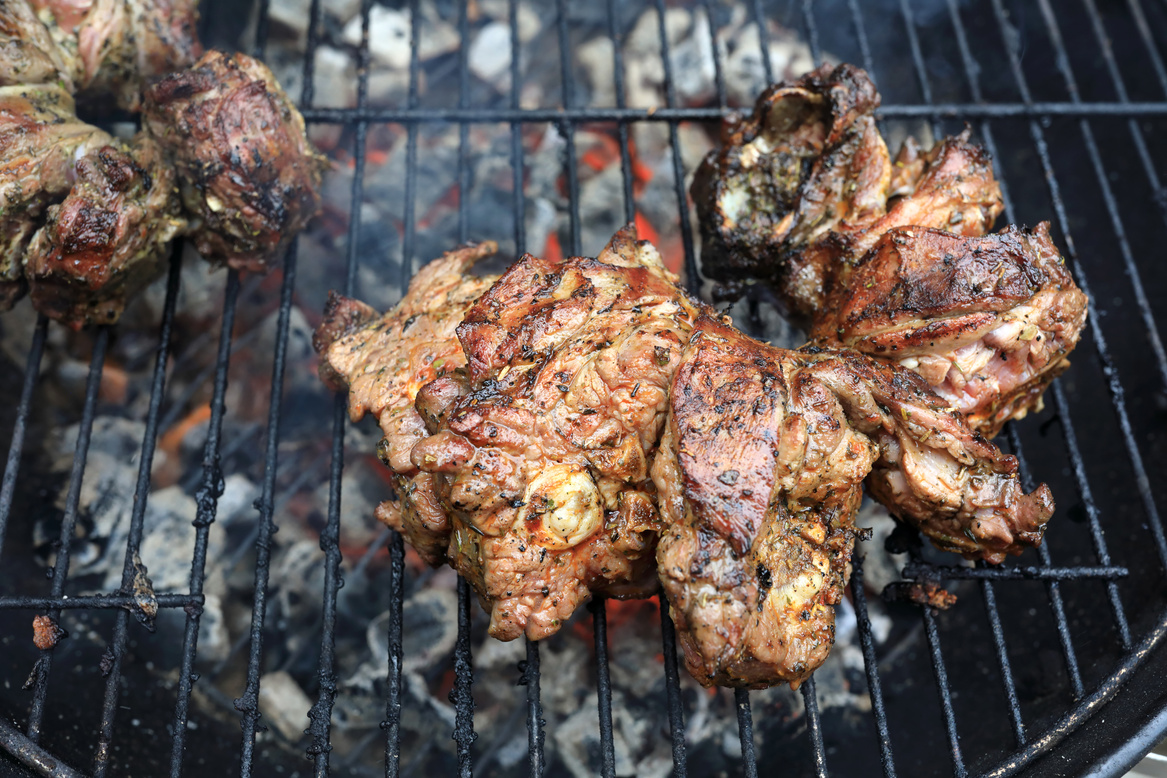 Marinated Lamb BBQ
